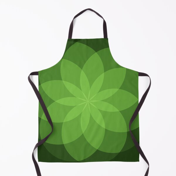 Item preview, Geometric Flower of Rounds ( Green) designed and sold by shahramroj.