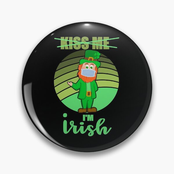 Item preview, Social Distance St Patrick Day, Social Distancing St Patrick Day,  kiss me i'm Irish designed and sold by GulQari.