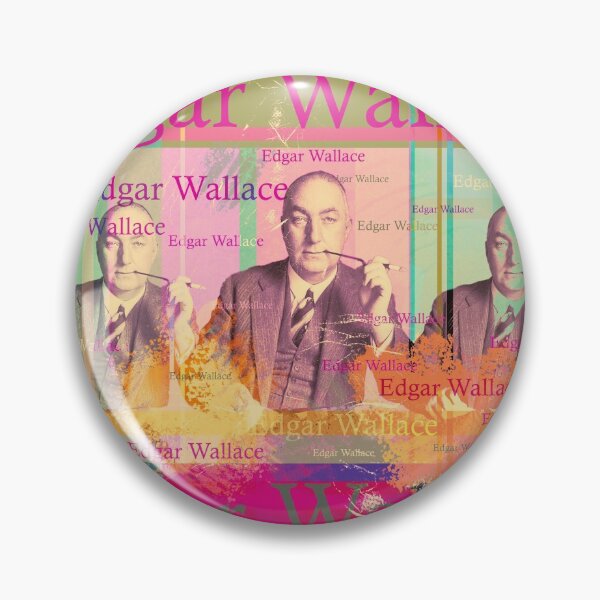 Item preview, Edgar Wallace portrait, famous English writer designed and sold by Mauswohn.
