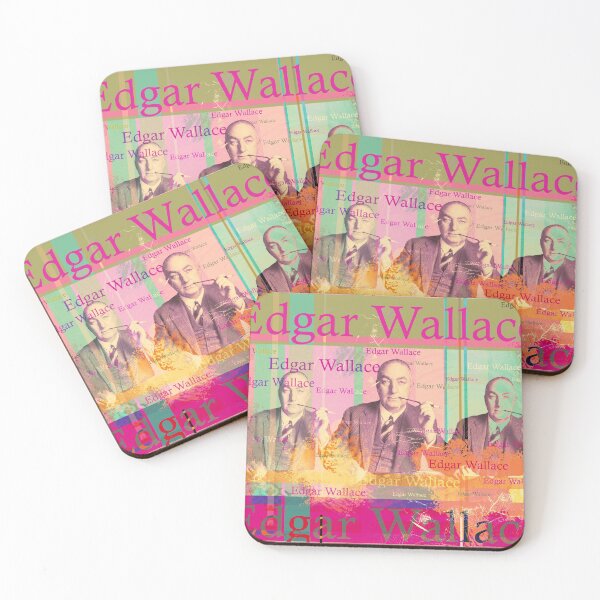 Item preview, Edgar Wallace portrait, famous English writer designed and sold by Mauswohn.