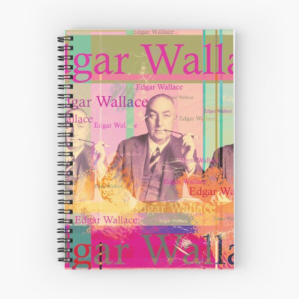 Item preview, Edgar Wallace portrait, famous English writer designed and sold by Mauswohn.