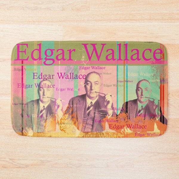 Item preview, Edgar Wallace portrait, famous English writer designed and sold by Mauswohn.