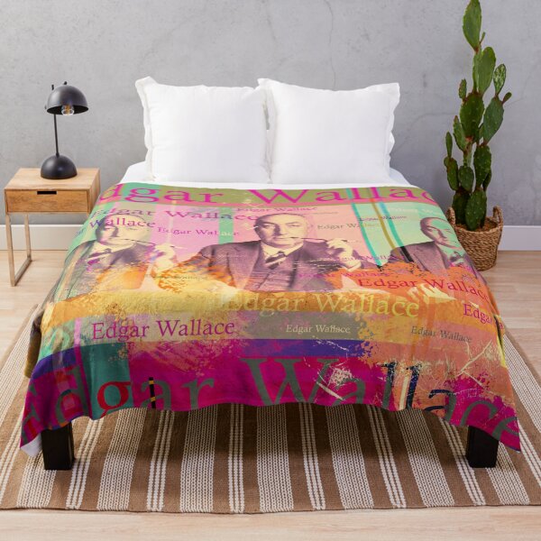 Item preview, Edgar Wallace portrait, famous English writer designed and sold by Mauswohn.