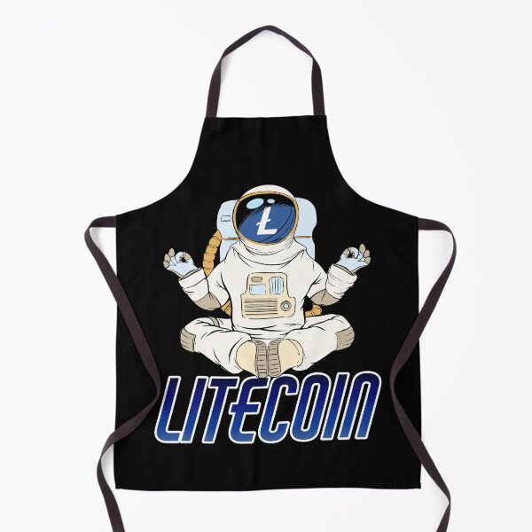Item preview, Litecoin LTC Zen Moon Man designed and sold by Bitcoin-Fashion.