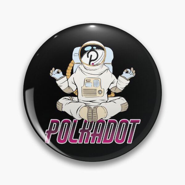 Item preview, Polkadot Crypto Zen Moon Man designed and sold by Bitcoin-Fashion.