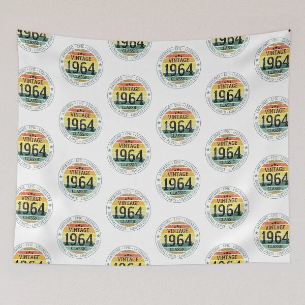 Item preview, Vintage 1964 Classic - Retro Sunset designed and sold by Rhu Creations.