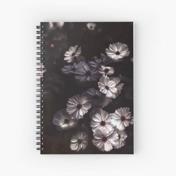 queen of white cosmos Spiral Notebook
