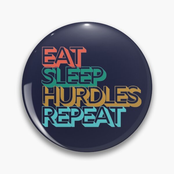 Item preview, Eat sleep hurdles repeat designed and sold by mikopinsigne.