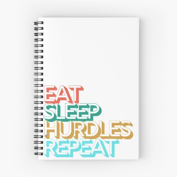 Item preview, Eat sleep hurdles repeat designed and sold by mikopinsigne.
