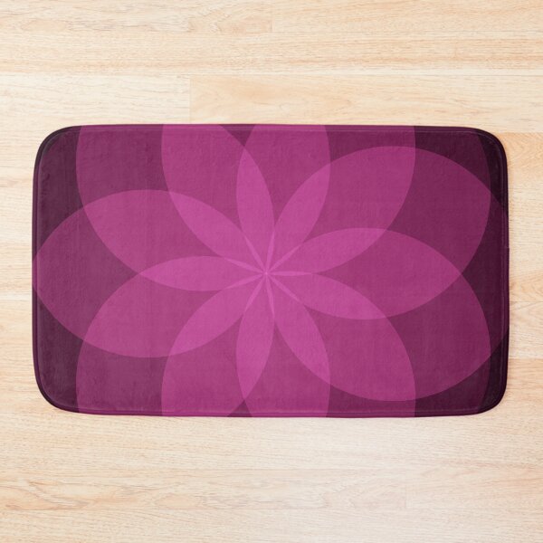 Item preview, Geometric Flower of Rounds (Magenta) designed and sold by shahramroj.