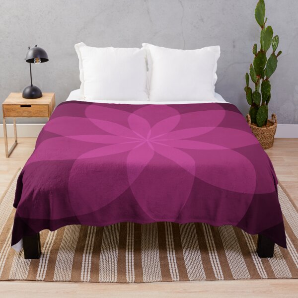 Item preview, Geometric Flower of Rounds (Magenta) designed and sold by shahramroj.