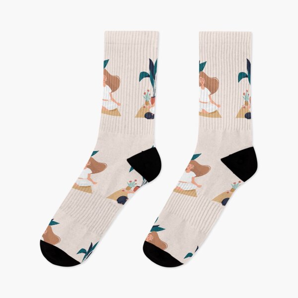 Item preview, Woman Doing Yoga With Cute Black Cat designed and sold by paradiskt.
