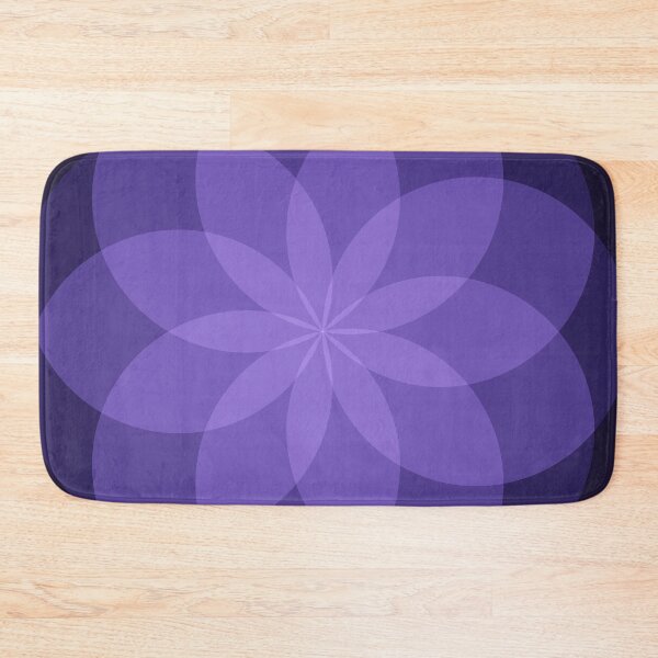 Item preview, Geometric Flower of Rounds (Purple) designed and sold by shahramroj.