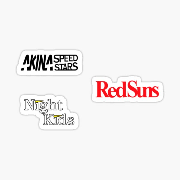 Akina Speed Stars (Initial-D) Sticker – Grafixpressions