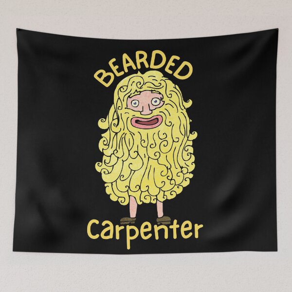 Item preview, Yellow Bearded Carpenter designed and sold by casualism.