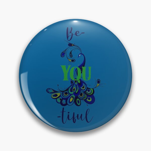 Item preview, Be-YOU-tiful! (Blue/Green on Turquoise) designed and sold by PawsitiveMum.