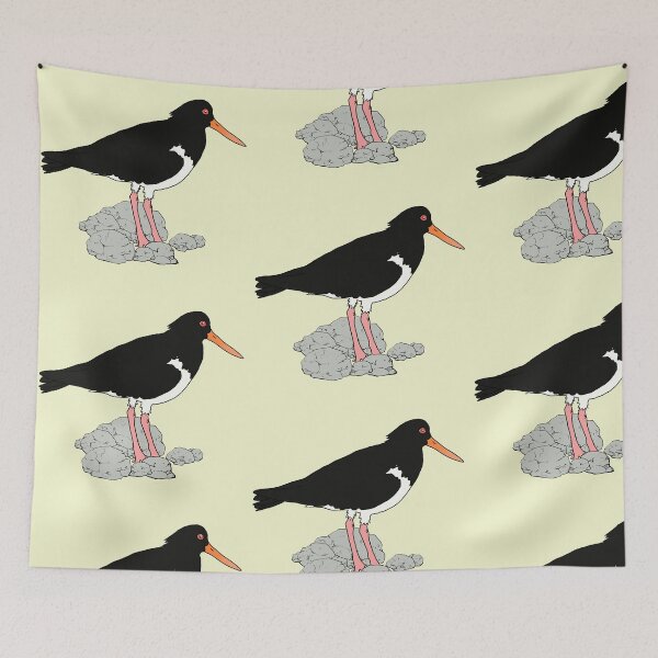 Item preview, Sooty Oystercatcher designed and sold by Jennifer Secker.