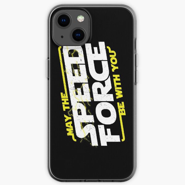 May The Speed Force Be With You iPhone Soft Case