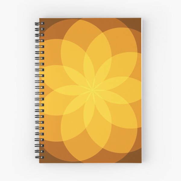 Item preview, Geometric Flower of Rounds (Orange) designed and sold by shahramroj.