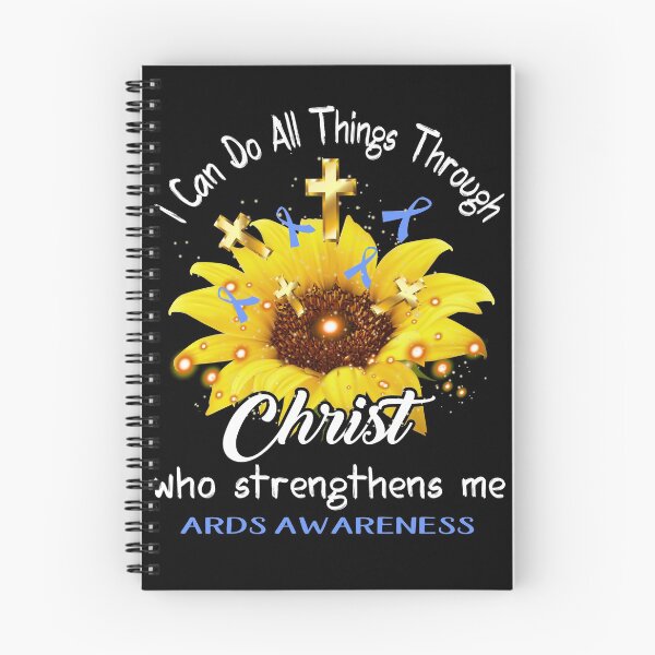 Item preview, I Can Do All Things Through Christ Who Strengthens Me ARDS Awareness designed and sold by rechardtee.