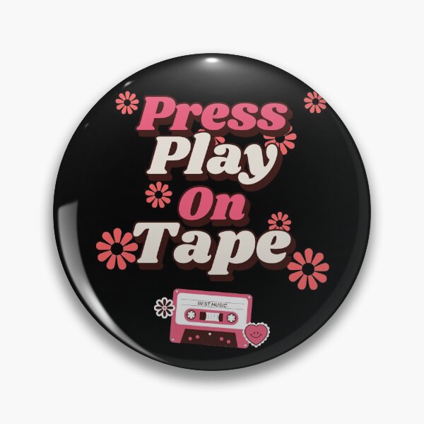 Item preview, Press Play on Tape designed and sold by Junkie-Worx.