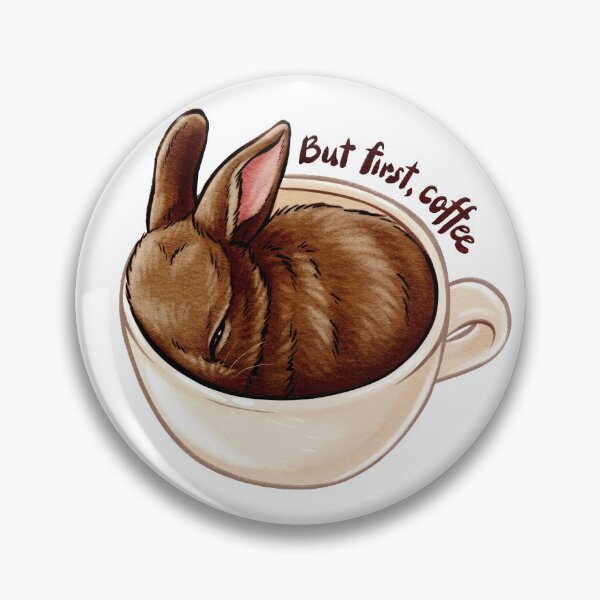 Item preview, Coffee bunny designed and sold by Firlefanzzz.