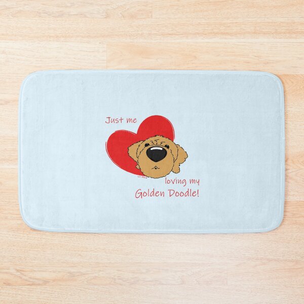 Item preview, Just me loving my Golden Doodle! designed and sold by LivHana.