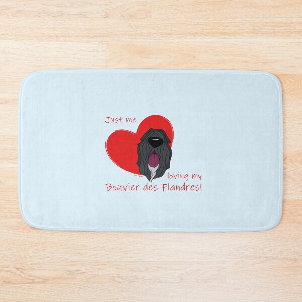 Item preview, Just me loving my Bouvier des Flandres designed and sold by LivHana.