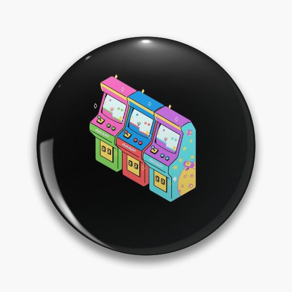 Item preview, 1980s T-shirt, Retro Vintage Colorful Arcade Game Machines  designed and sold by KananiandKiki.