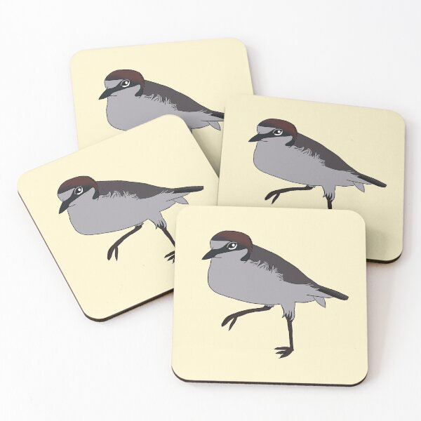 Item preview, Red-capped plover designed and sold by Jennifer Secker.