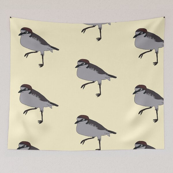 Item preview, Red-capped plover designed and sold by Jennifer Secker.