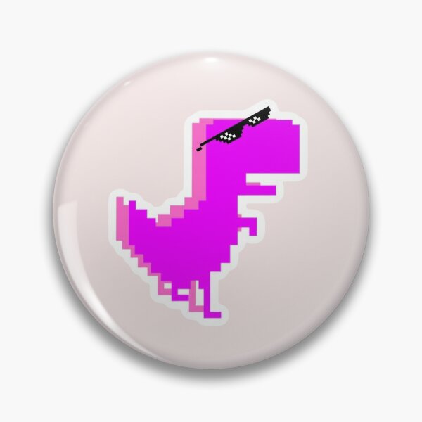 Chrome Dino - Purple | Pin