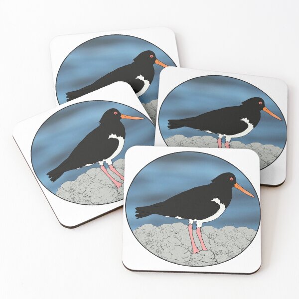 Item preview, Sooty Oystercatcher designed and sold by Jennifer Secker.