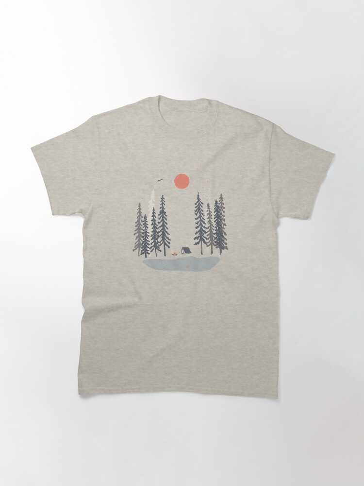 Thumbnail 3 of 7, Classic T-Shirt, Feeling Small in the Morning... designed and sold by ndtank.