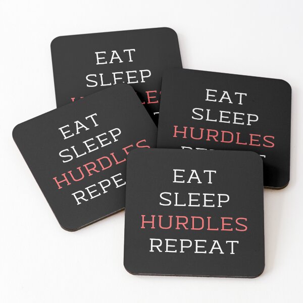 Item preview, Vintage Eat Sleep Hurdles Repeat designed and sold by casualism.