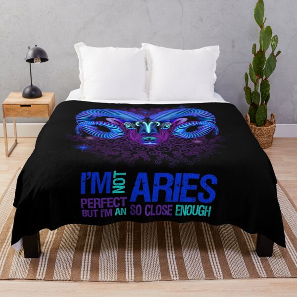 Item preview, I'm Not Perfect But I'm An Aries Fabulous Clothing Bday Gift designed and sold by SweetMayDesigns.