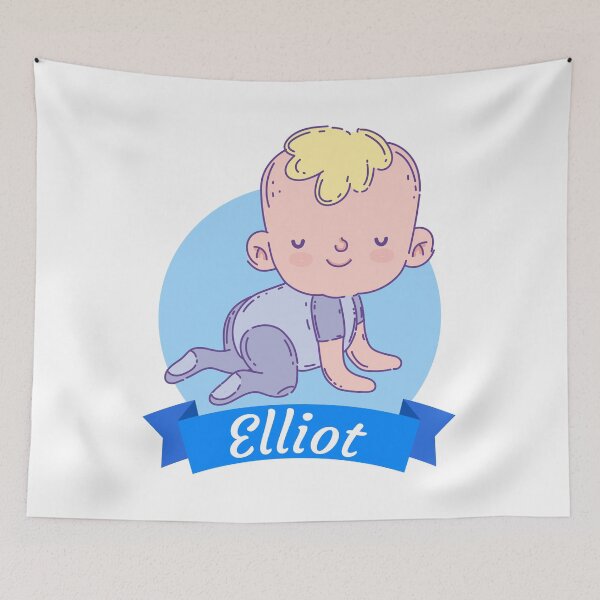 Item preview, Elliot Boy names for babies designed and sold by Piztees.