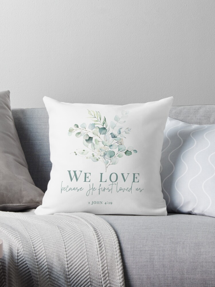 Bible verse cheap throw pillows