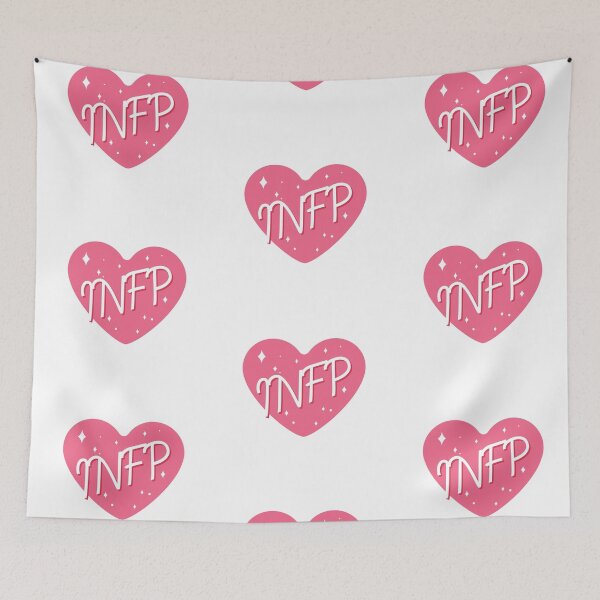 Item preview, INFP personality typography designed and sold by Morcawork.