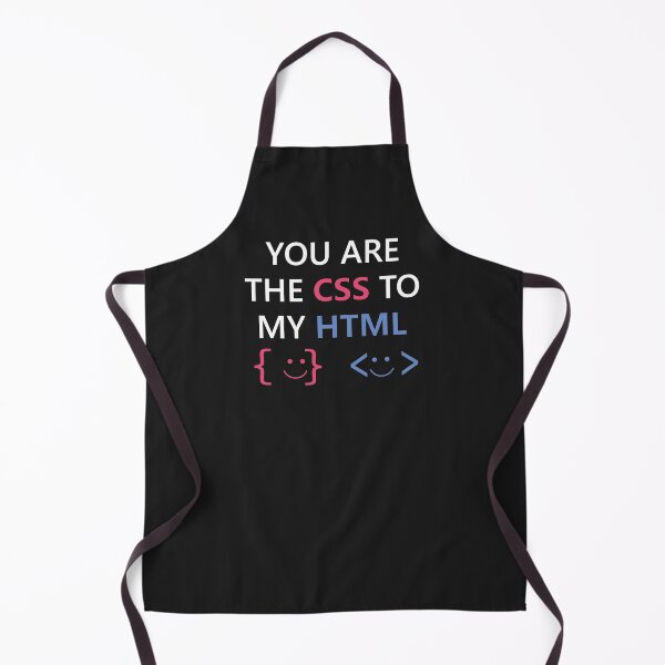 Item preview, You Are The CSS To My HTML Funny And Cute Developer Engineer Coders Programmers Couple designed and sold by AJAD212.