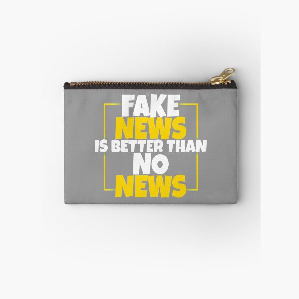 Item preview, Fake news is better than no news designed and sold by Sticker Up.