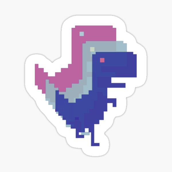 Chrome Dino - Purple | Pin