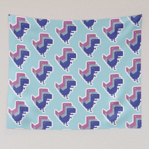 Item preview, Duotone Chrome Dino designed and sold by Y2K-Babes.