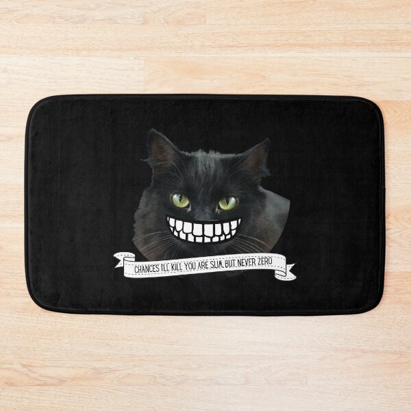 Item preview, Killer Cats Chances I'll Kill You Are Slim But Never Zero designed and sold by Nathalie Aynié.