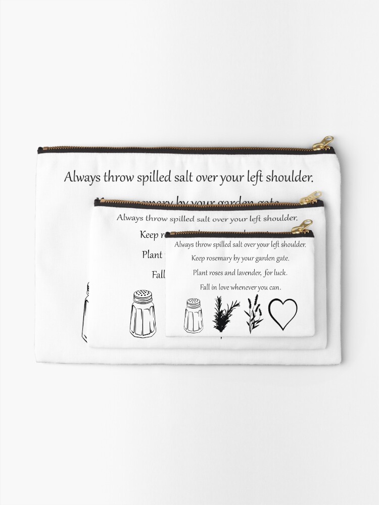 "Practical Magic Quote SVG, Always throw salt over your left shoulder