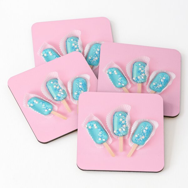 Item preview, Blue mint ice cream popsicles on pastel pink background. Tasty and refreshing icecream on sticks. Minimal summer concept. Flat lay designed and sold by Magryt.
