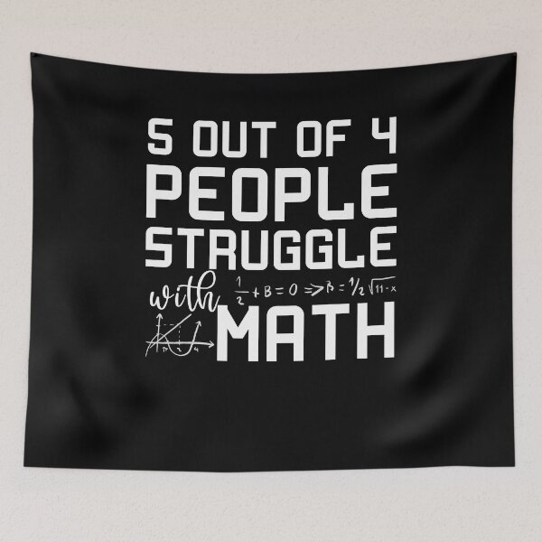 Item preview, Maths Struggle Design for a Teacher or Student designed and sold by tbauernhoferbiz.