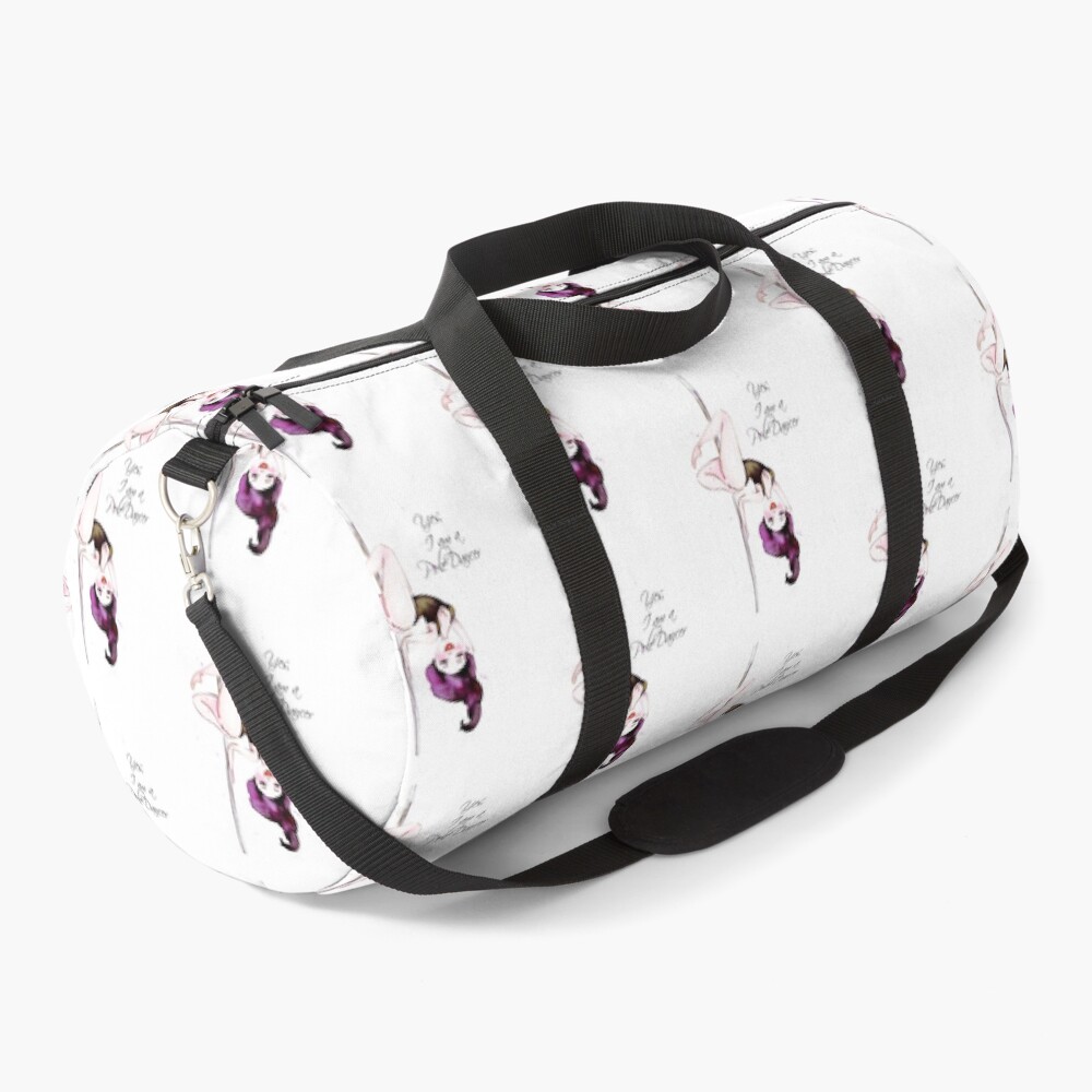 "Pole Dancer" Duffle Bag by balgrittella Redbubble