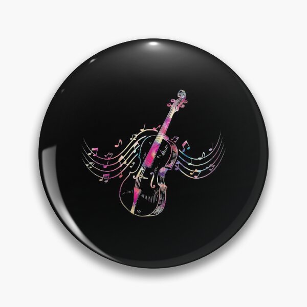 Item preview, Colorful Violin Classical Instrument Classic Top Song Music String Music Instruments Band Tempo Beat Collection designed and sold by shirti.
