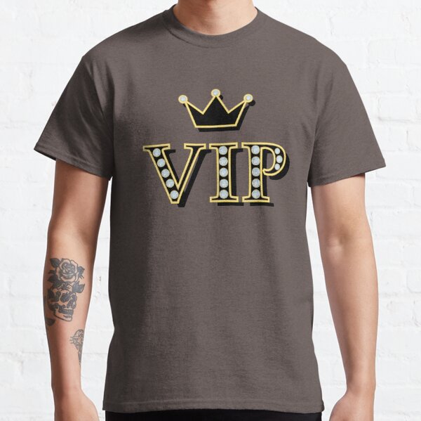 Vip Club T Shirts Redbubble - club red vip roblox